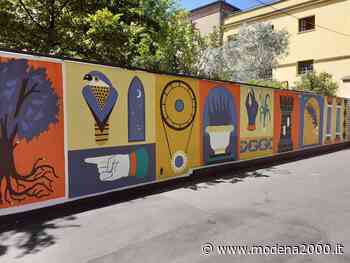 Carpi, inaugurato in via Bellentanina il murale “Carp Est” - Modena 2000