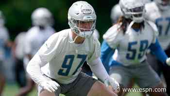 'He's been all business': Aidan Hutchinson impressing Detroit Lions