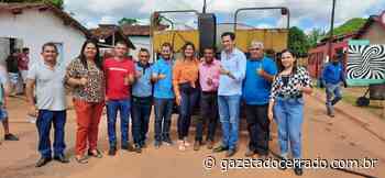 Olyntho comemora com prefeito ponta pé inicial de obras em Cachoeirinha | Gazeta do Cerrado - Gazeta do Cerrado