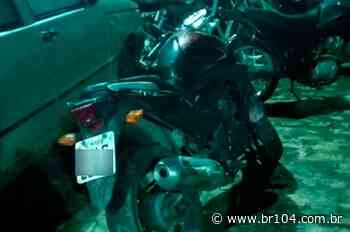 Policiais recuperam motocicleta furtada em Murici - BR 104