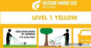 Guelph moves to Level 1 yellow water restrictions