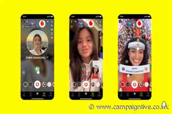 Vodafone makes tennis fans Wimbledon champs with Snapchat AR