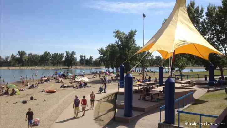 Swimming returns to Calgary's Sikome Lake for first time since 2019
