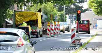 Markierungen für Radfahrer: Radschleusen in Kohlscheid, Furten in Baesweiler - Aachener Zeitung