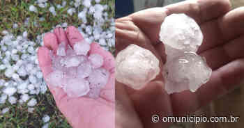 GALERIA – Confira registros de granizo em Brusque e região - O Município