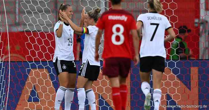 DFB-Frauen holen mit Kantersieg viel Schwung für die EM