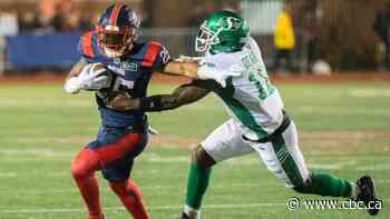 Alouettes score early, cruise to victory over Roughriders in home opener