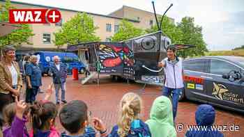 Solar Butterfly macht in Bottrop Werbung für den Klimaschutz - WAZ News