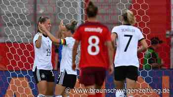 DFB-Frauen holen mit Kantersieg viel Schwung für die EM