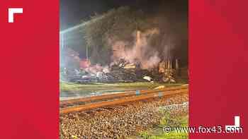 Crews respond to multi-structure fire in Dauphin County, police investigating - WPMT FOX 43