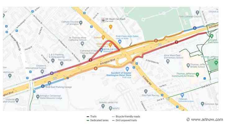 County seeks feedback for Arlington Boulevard Trail improvements