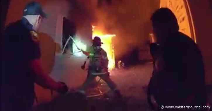Video: First Responders Enter 'Fully Engulfed' Home to Rescue 3-Year-Old Trapped in Back Bedroom