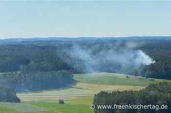 Steigende Waldbrandgefahr im Kreis Kronach: Wie die Feuerwehren im Kreis Kronach gegen einen Waldbrand kämpfen - Fränkischer Tag