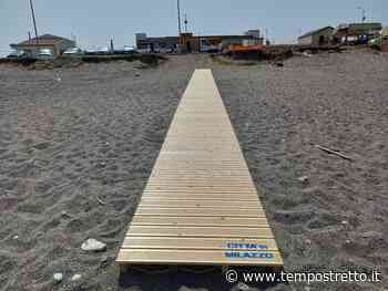 Milazzo, accesso alla spiaggia per tutti: arrivano le nuove passerelle del comune - Tempo Stretto