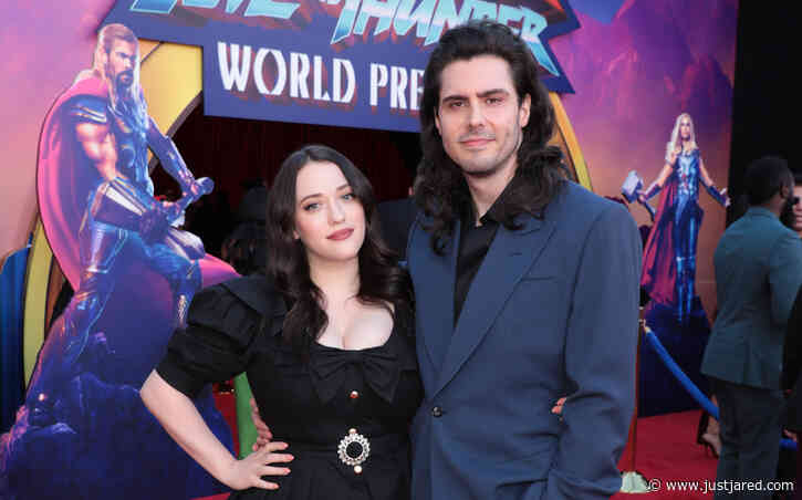 Kat Dennings & Fiance Andrew W.K. Make Red Carpet Debut at 'Thor' Premiere