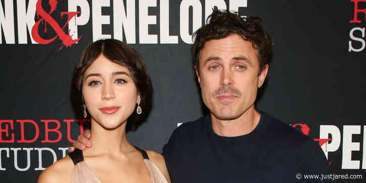 Casey Affleck Supports Girlfriend Caylee Cowan at the Premiere of Her New Film 'Frank & Penelope' in L.A.