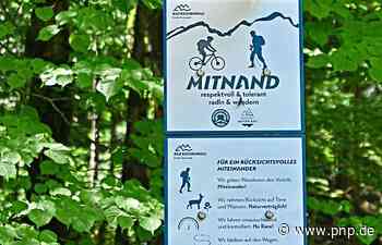 "Miteinander" von Wanderern und Radlern: Naturschützer sind verwundert - Passauer Neue Presse - PNP.de