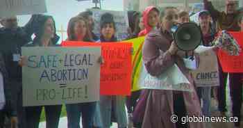 Canadian lawyers rally outside U.S. consulate in N.S. over decision to overturn Roe v. Wade