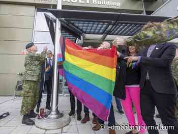 Canadian Forces Base Edmonton celebrates Pride with first ever parade on a base