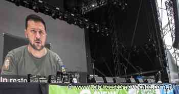 Zelenskiy hails freedom of Glastonbury - Gloucester Advocate