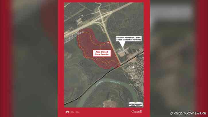 Trail in Banff National Park flooded as high stream flow advisory remains in place