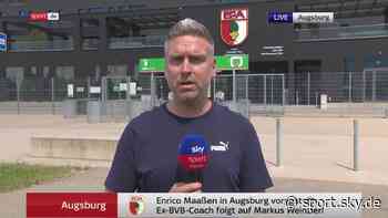 Bundesliga: Enrico Maaßen in Augsburg vorgestellt - erster Eindruck - Sky Sport