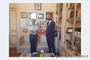 Il Sindaco Basile in visita di cortesia oggi dal Comandante della Guardia di Finanza Mastrodomenico » Comune di Messina - Comune di Messina
