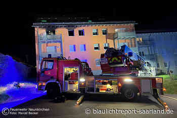 Seniorin bei Wohnungsbrand in Neunkirchen schwer verletzt - Blaulichtreport-Saarland
