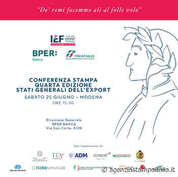 IEF a Modena: conferenza con Ministro Dadone, Vice Ministro Picchetto Fratin, Danilo Iervolino, Presidente Bonaccini e Presidente Coldiretti Prandini - Agenzia Stampa Italia