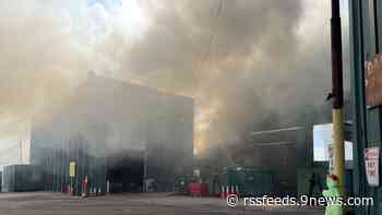 Firefighters extinguish trash fire in Adams County