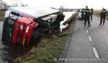 Vrachtwagen te water aan Wilsveen - Al het nieuws uit Leidschendam en Voorburg - Het Krantje Online