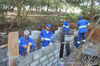 Escada hidráulica no Senhorinha entra na reta final de obra - Prefeitura de São José dos Campos (.gov)