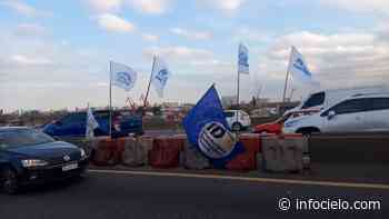 Autopista Buenos Aires - La Plata: corte parcial en el Km 6 - Infocielo