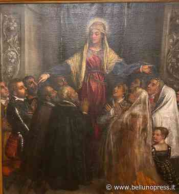 Arriva a Pieve di Cadore la Madonna della Misericordia, dipinto di Tiziano e bottega - Bellunopress
