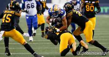 Bombers stay unbeaten, win Grey Cup rematch over Tiger-Cats