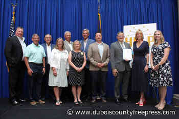 County and City of Jasper officials celebrate start of Hoosier Enduring Legacy Program - Dubois County Free Press