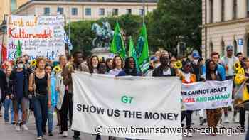 Großdemo in München: G7-Kritiker gehen auf die Straße