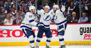 Tampa Bay Lightning win 3-2 over Colorado Avalanche in Game 5 of Stanley Cup final