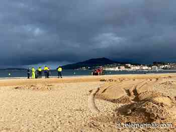 Reto conseguido: Praia América-Lourido amanecen libres de desperdicios - Telemariñas