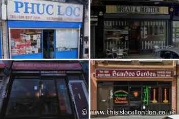 South east London’s worst hygiene-rated restaurants