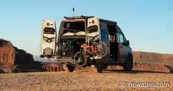 Trail-hunting camper van is a go-anywhere bike workshop you sleep in - New Atlas