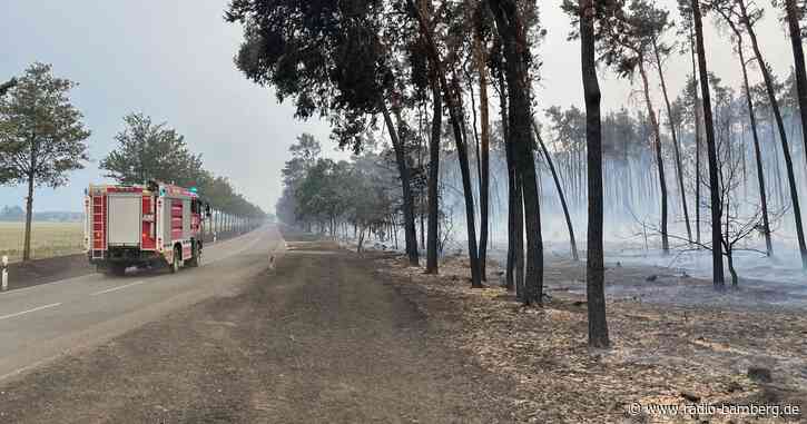 Waldbrand bei Mühlberg eingedämmt