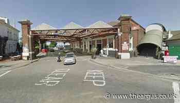 Hove train station closed following collision