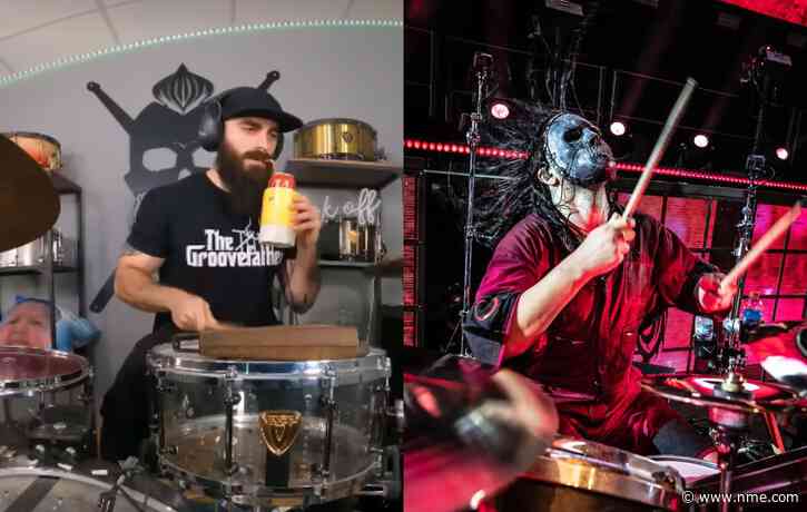 Watch a drummer nail a cover of Slipknot’s ‘Eyeless’ with just one hand while sipping on soda