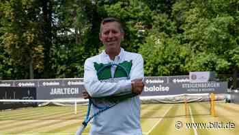 Zu Gast im Bad Homburg - Dieser Tennis-Lehrer führt die Stars zum Titel - BILD