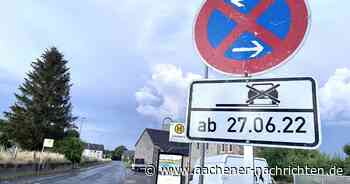 Baustelle Schleckheimer Straße: Fahrbahnsanierung in Schleckheim und Kritik an Kommunikation