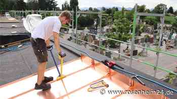 Friedhof bleibt eine Baustelle - Wird die millionenschwere Sanierung der Aiblinger Arkaden planmäßig fertig?