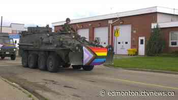 CFB Edmonton hosts first Pride march at military base - CTV News Edmonton