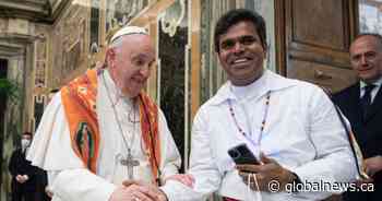 Edmonton church prepares for Pope visit, grand reopening after 2020 fire - Global News