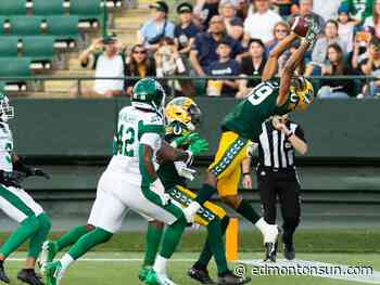 Edmonton Elks fall short in home-opening loss to bumbling Roughriders - Edmonton Sun